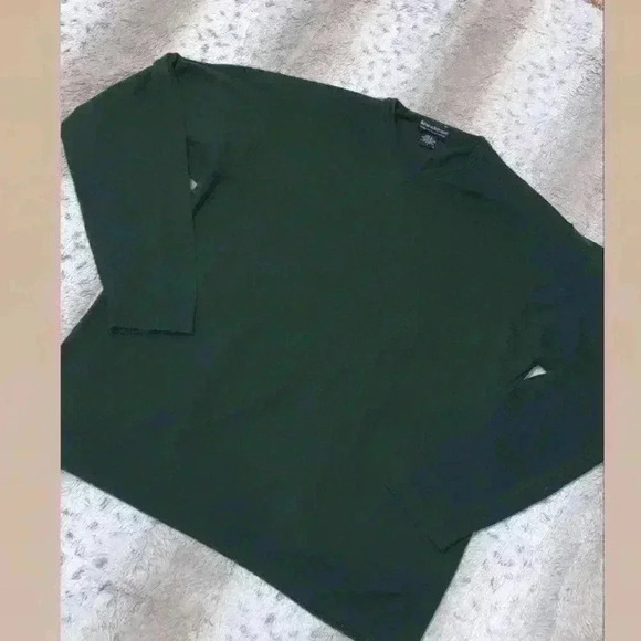 Banana Republic Extra Fine Italian Merino Vneck Sweater - Picture 1 of 2